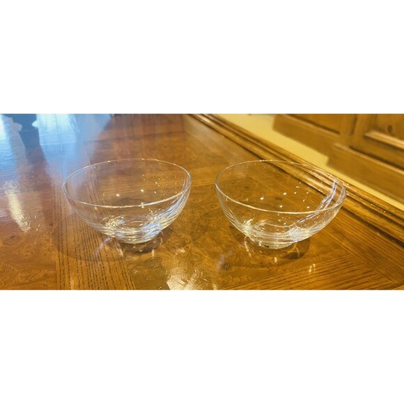 Vintage Tiffany & Co. Crystal Bowls & Original Box - Picture 9 of 16
